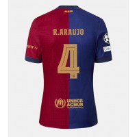 Koszulka piłkarska Barcelona Ronald Araujo #4 Strój Domowy 2024-25 tanio Krótki Rękaw